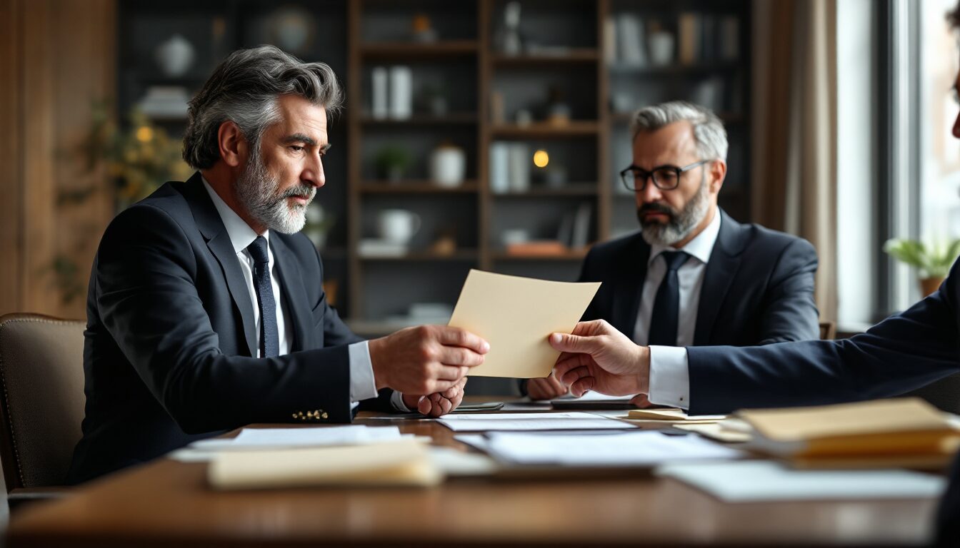 comment est versé l'argent d'une succession