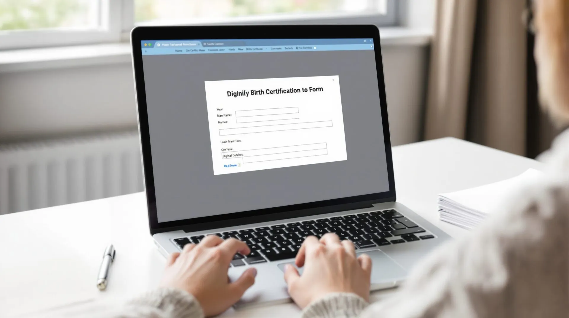 Tout savoir sur la demande d’acte de naissance en ligne
