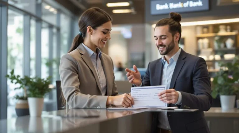 puis je deposer un cheque dans une autre banque