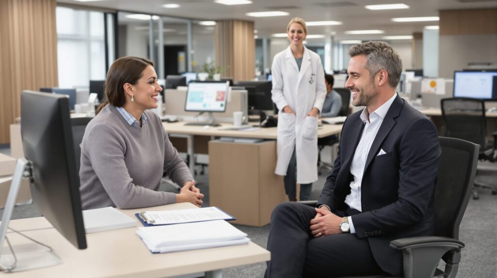service controle médical