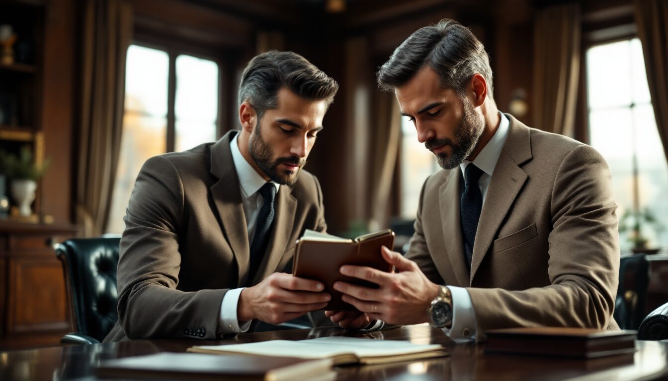 porte chequier classique