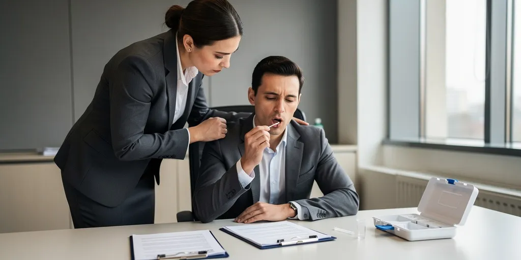 Test salivaire en entreprise : les règles juridiques à connaître absolument