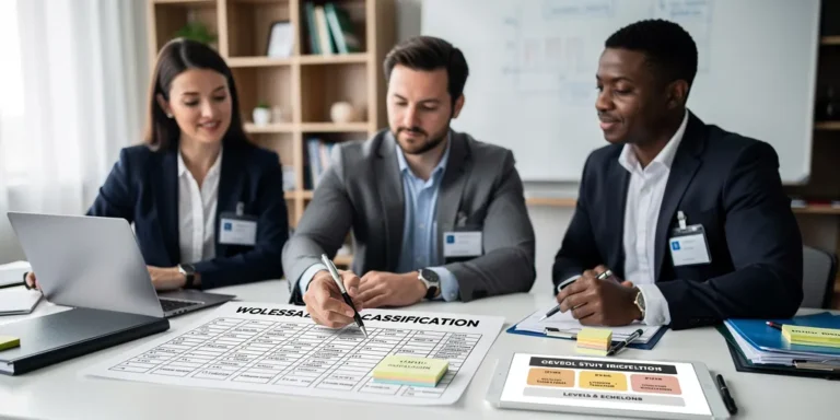 classification commerce de gros
