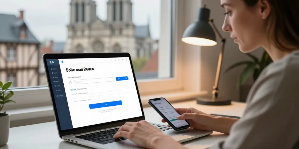 Boîte mail Rouen : le mode d’accès et le paramétrage sécurisé ?