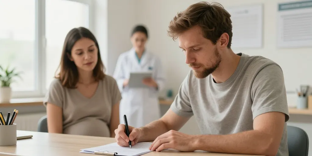 Declaration paternité anticipé : la marche à suivre avant la naissance ?