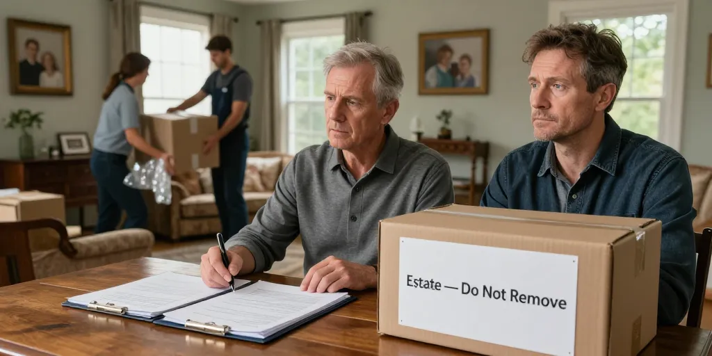 Peut-on vider une maison avant la succession : le point légal à connaître ?